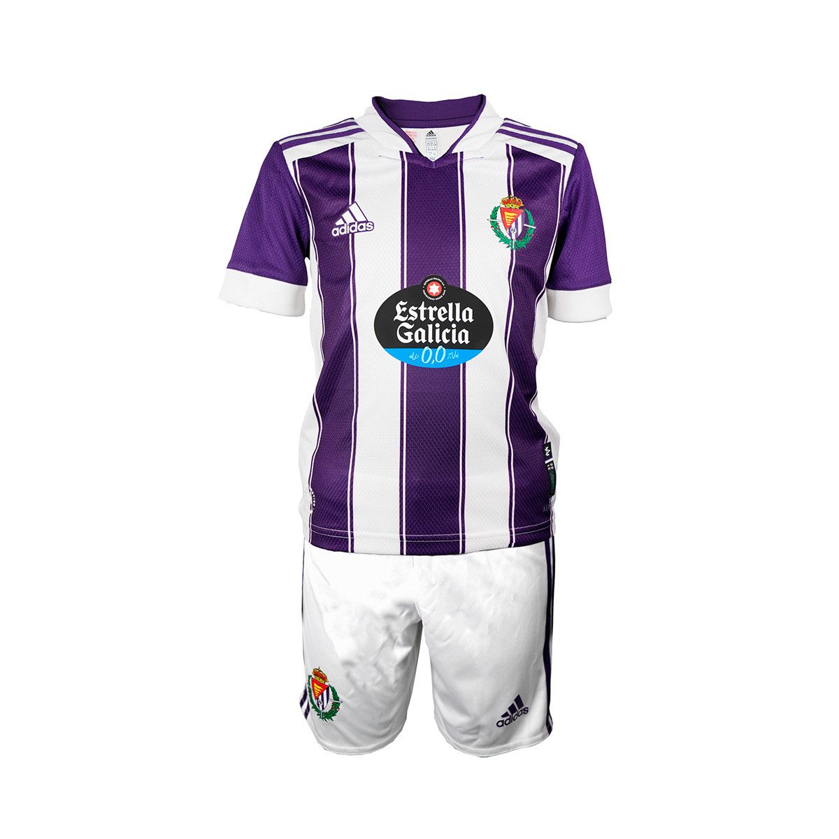 Mujer joven Hito sector Conjunto adidas Real Valladolid Club de Fútbol Primera Equipación 2021-2022  Niño Purple-White - Fútbol Emotion