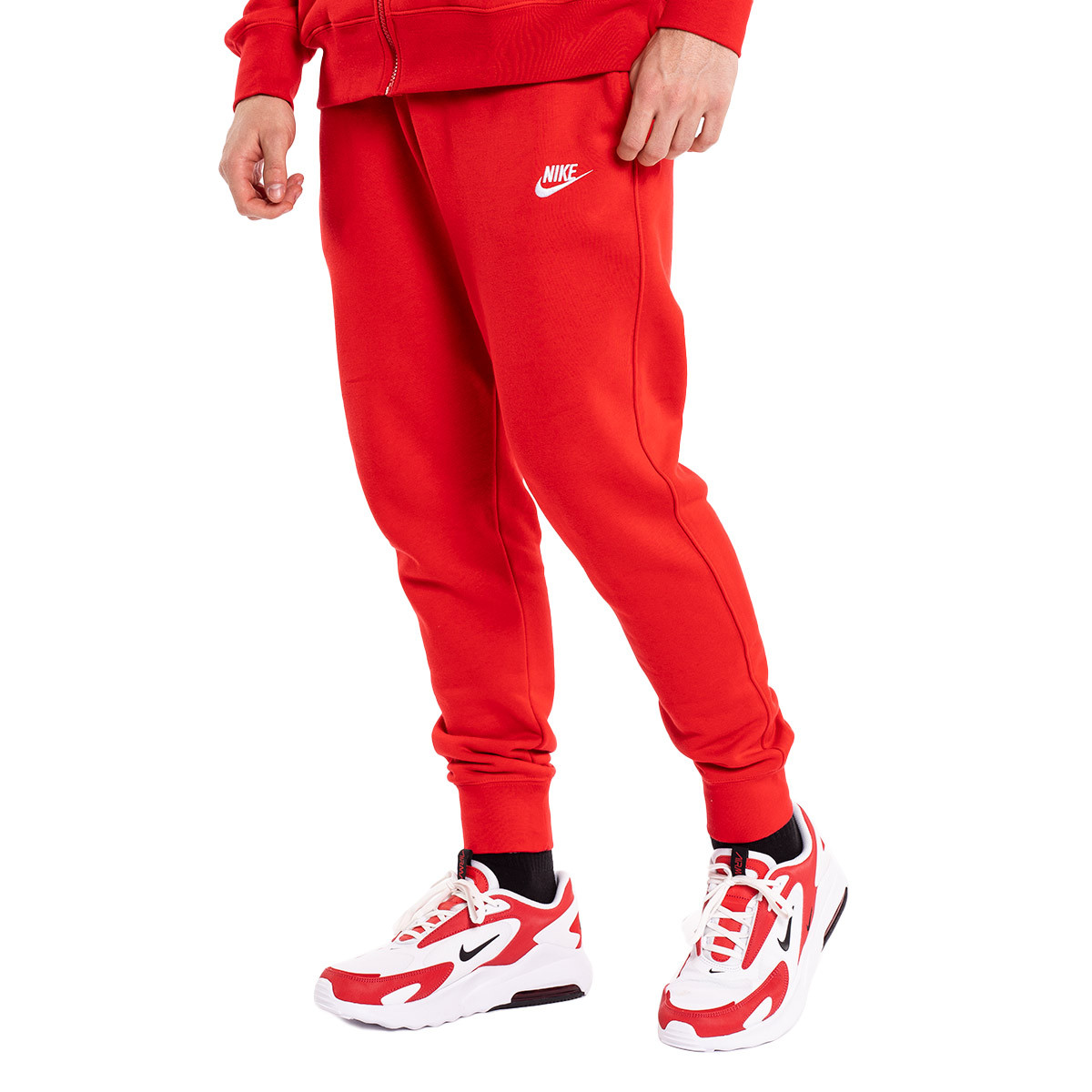 Característica contar hasta Bungalow Pantalón largo Nike Sportswear Club Jogger University Red-University  Red-White - Fútbol Emotion