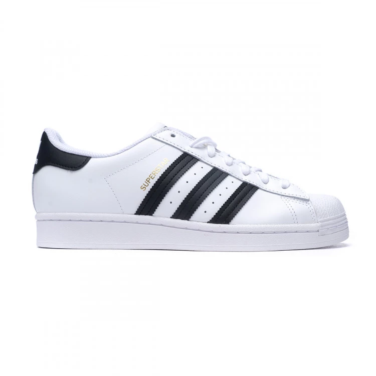 Tenis adidas Superstar Mujer White Green Black Futbol Emotion