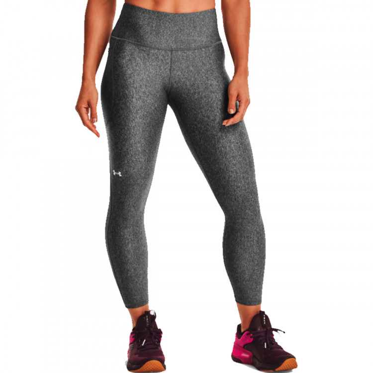 Under Armour Training High Ankle Leggings In Grey Marl