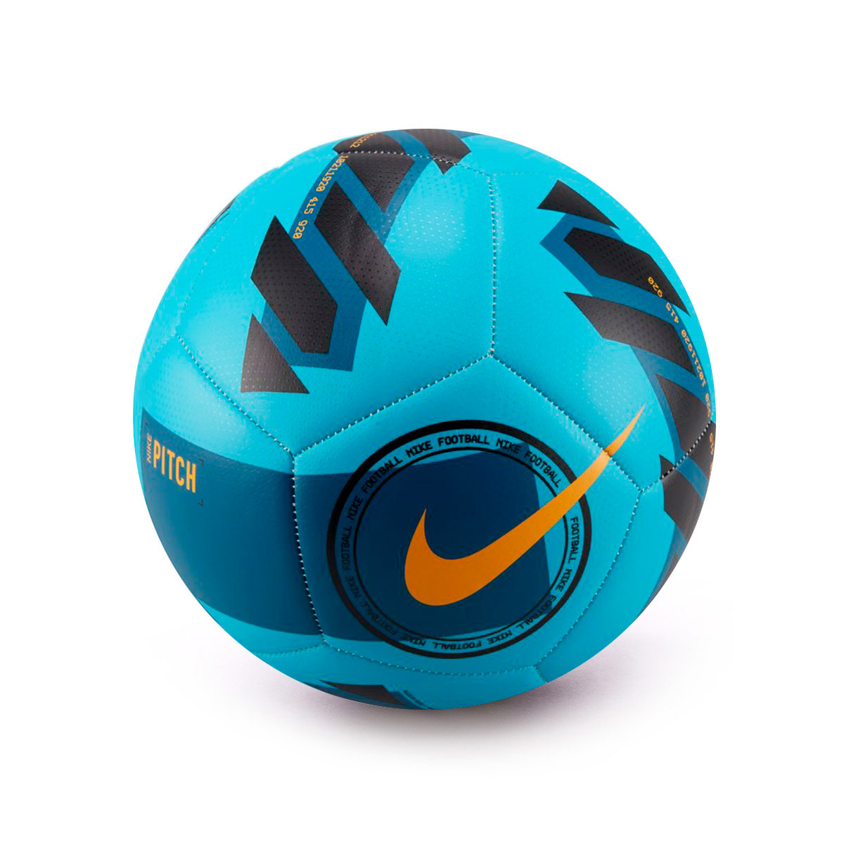 Afirmar Foto Sumamente elegante Balón Nike Pitch Chlorine Blue-Marina-Laser Orange - Fútbol Emotion