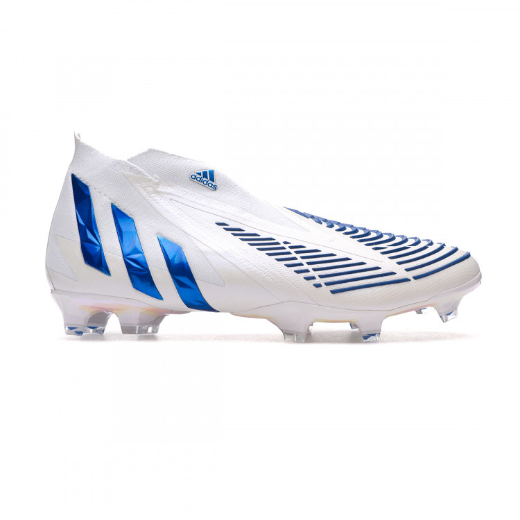 Football Boots adidas Predator Edge + FG White-Blue - Fútbol Emotion
