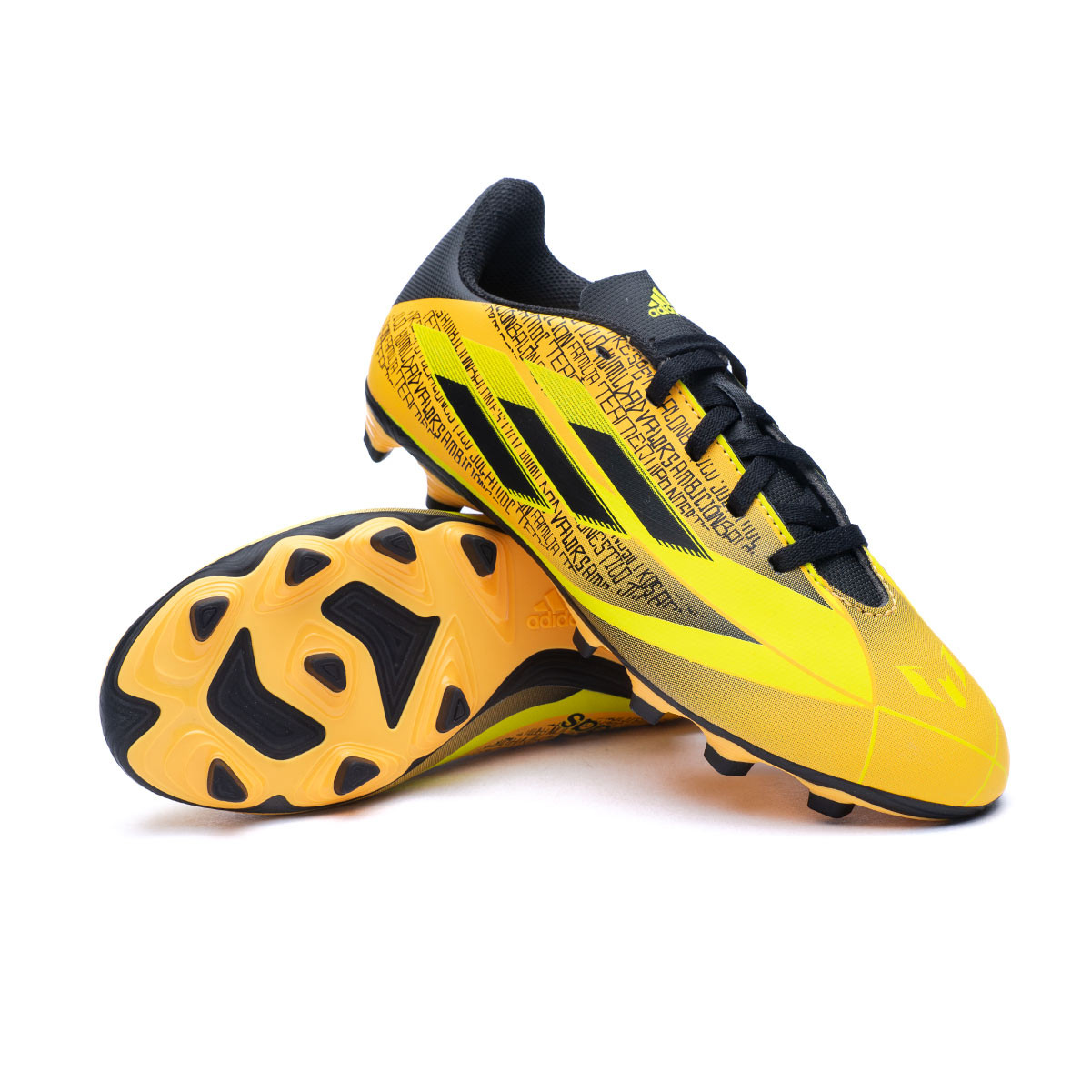 Bowling dier Meditatief Football Boots adidas Kids X Speedflow Messi .4 FxG Gold-Black-Yellow -  Fútbol Emotion