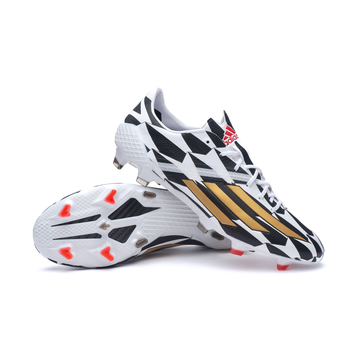 Zapatos de fútbol adidas F50 IV White-Gold Metallic - Fútbol Emotion