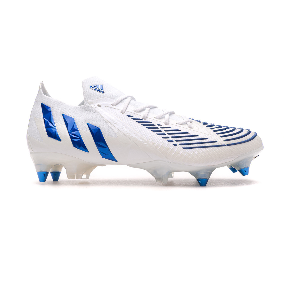 Football Boots adidas Predator Edge .1 L SG White-Blue - Fútbol Emotion