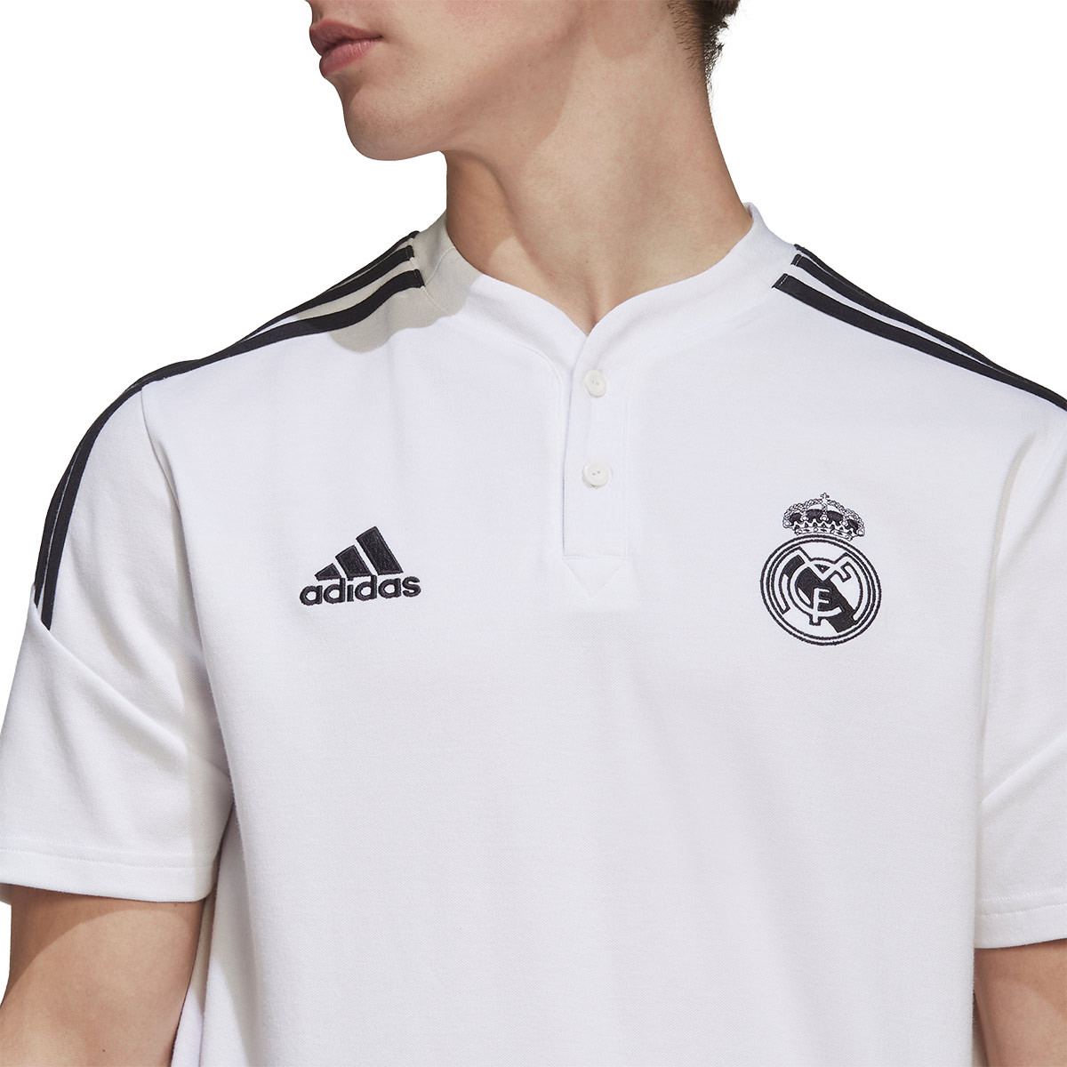Detector regular Destreza Polo shirt adidas Real Madrid CF Fanswear 2022-2023 White - Fútbol Emotion