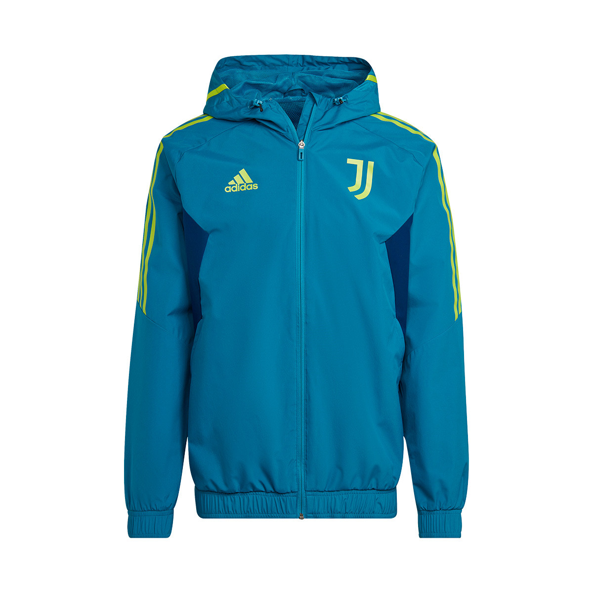 Jacket adidas Juventus FC Active Teal - Fútbol Emotion