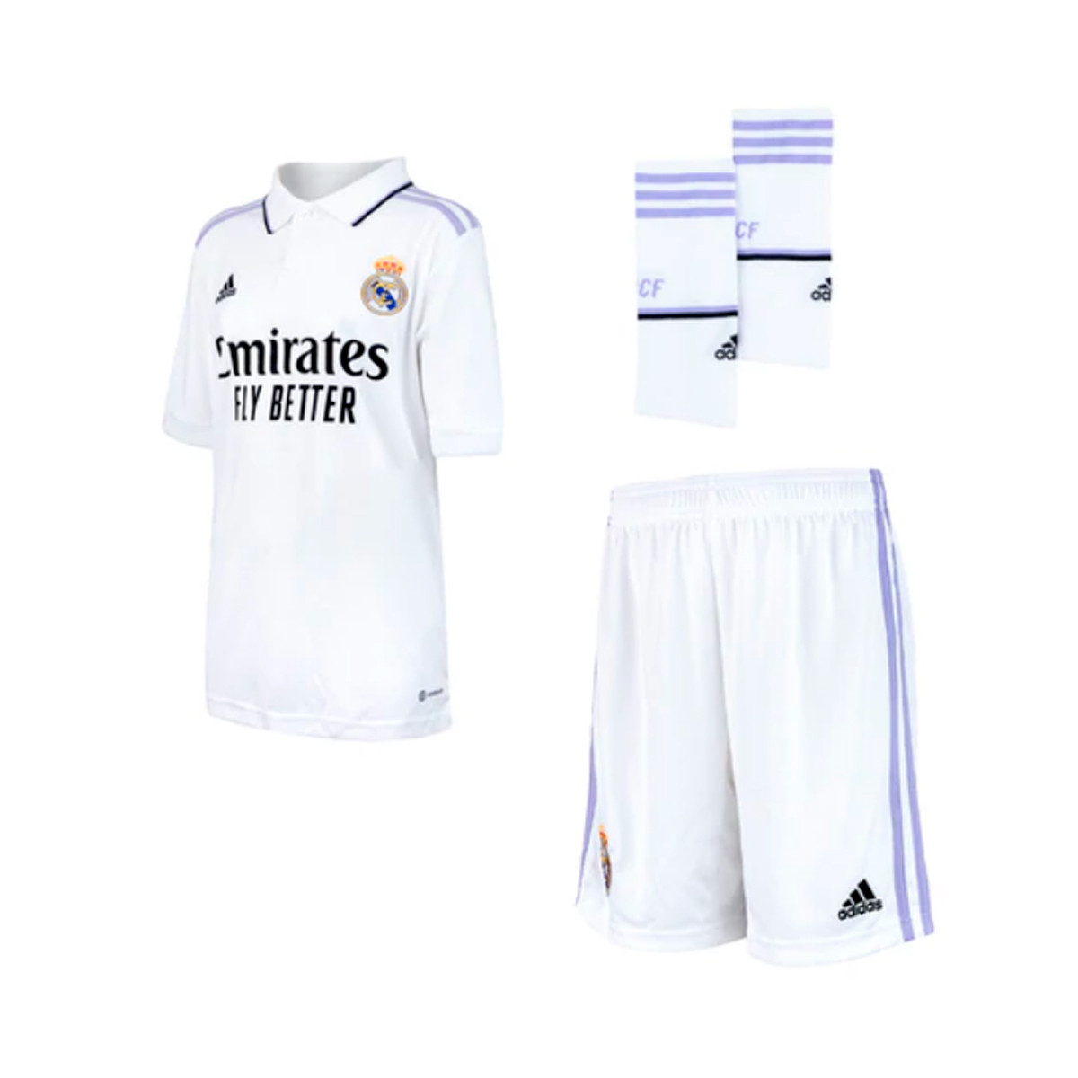 Adidas Kids Real Madrid Home Kit 2021-2022 Kit | lupon.gov.ph