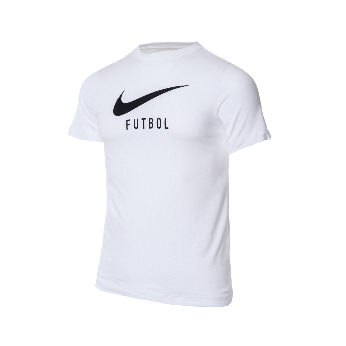 Camiseta Nike NSW Swoosh Soccer FZ Niño White-Black - Fútbol Emotion