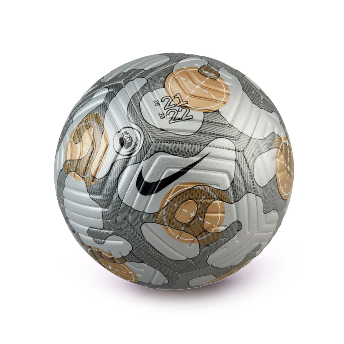 Balón Nike Premier Strike 3rd 2022-2023 Silver-Black-Gold-Black Emotion