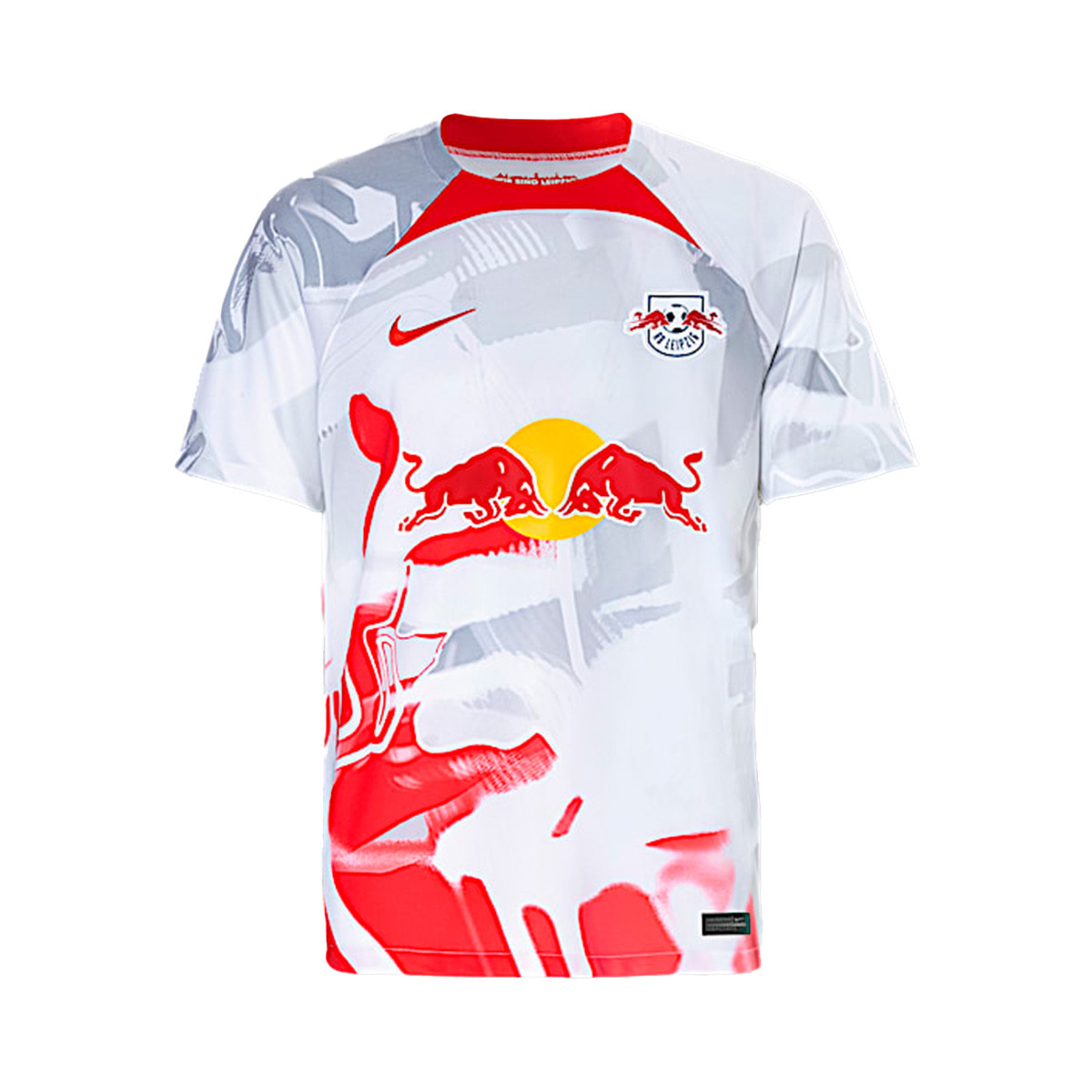 Camiseta Nike Red Bull Leipzig Primera Equipación Stadium 2022-2023 White-Global Red -
