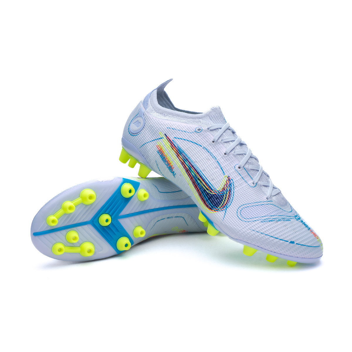 Football Boots Nike Mercurial Vapor 14 Elite AG Football Grey