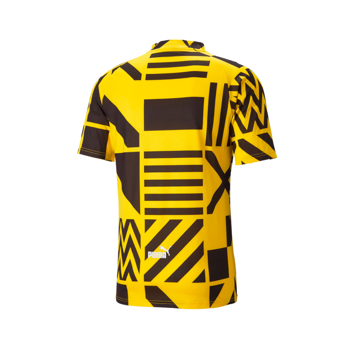 Puma Manchester City 2023 Pre Match Black and Yellow Jersey - FutFanatics
