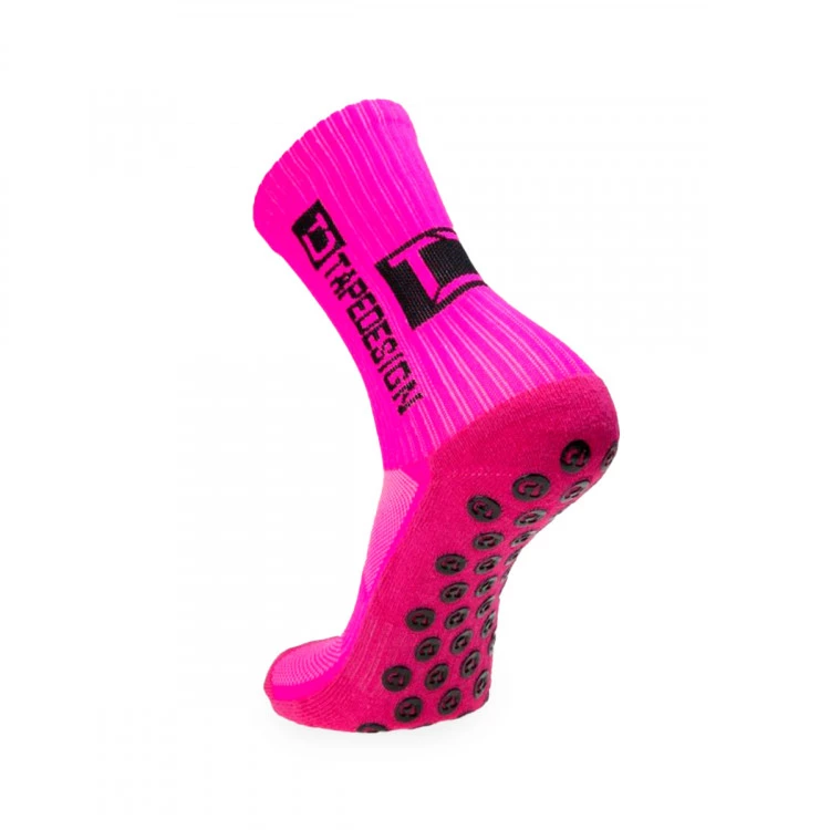 calcetines-tapedesign-grip-rosa-fluor-0