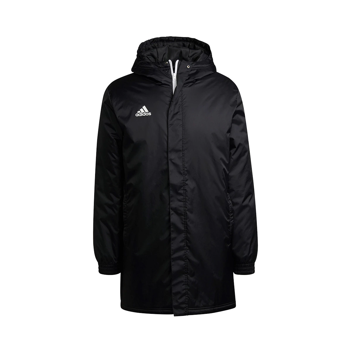 Coat adidas Entrada 22 Stadium Black White Futbol Emotion