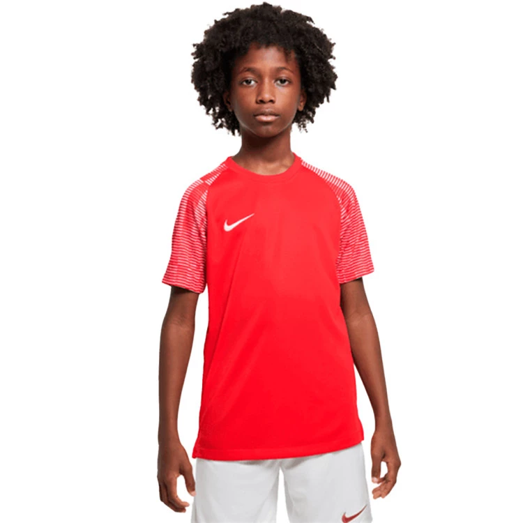 Nike - Koszulka Kids Dri-Fit Academy s/s, Unisex, Uniwersytet czerwono-biały, M