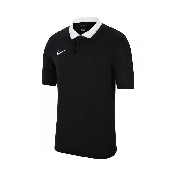 Polo shirt Nike Kids Dri Fit Park 20 s s Black White Futbol Emotion