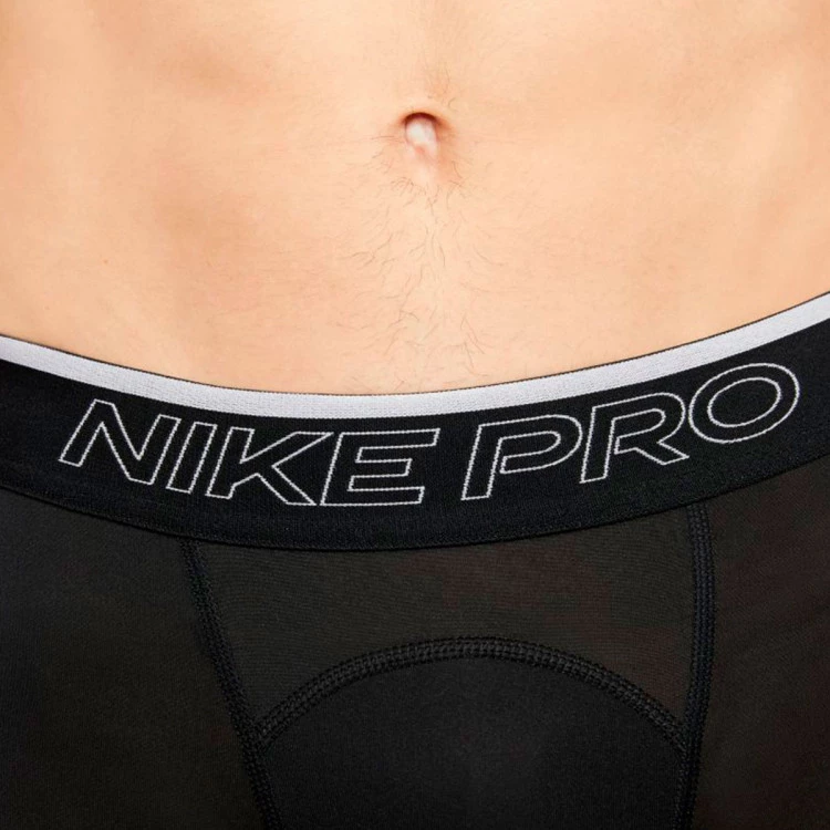 malla-nike-larga-nike-pro-dri-fit-tight-black-white-2