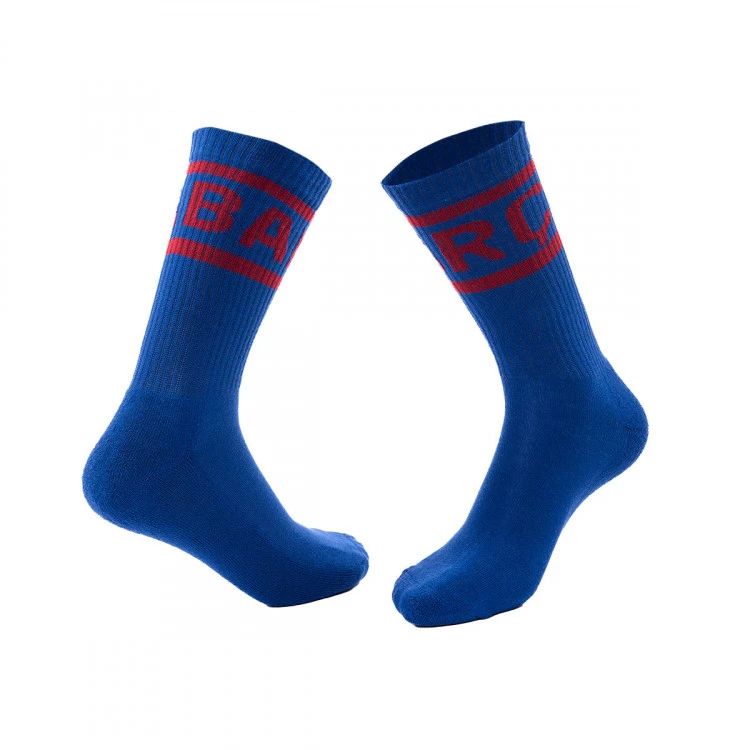 Socks FCB Sport FC Barcelona Blue Futbol Emotion