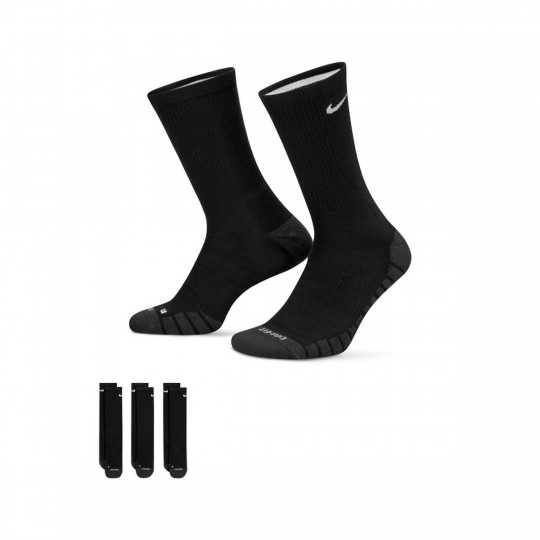 Socks Nike Everyday Max Cushioned 3 Pares Black Anthracite White Futbol Emotion