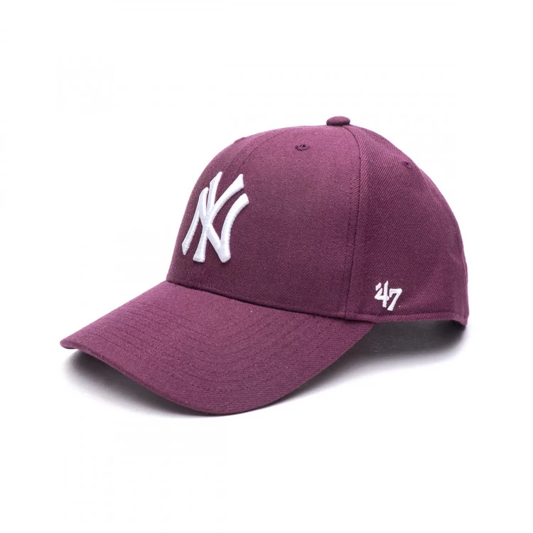 gorra-47-brand-mlb-new-york-yankees-47-mvp-plum-rojo-1