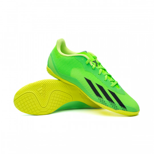 Indoor boots adidas X Speedportal .4 IN Sala Solar Green-Solar Red-Solar - Fútbol Emotion