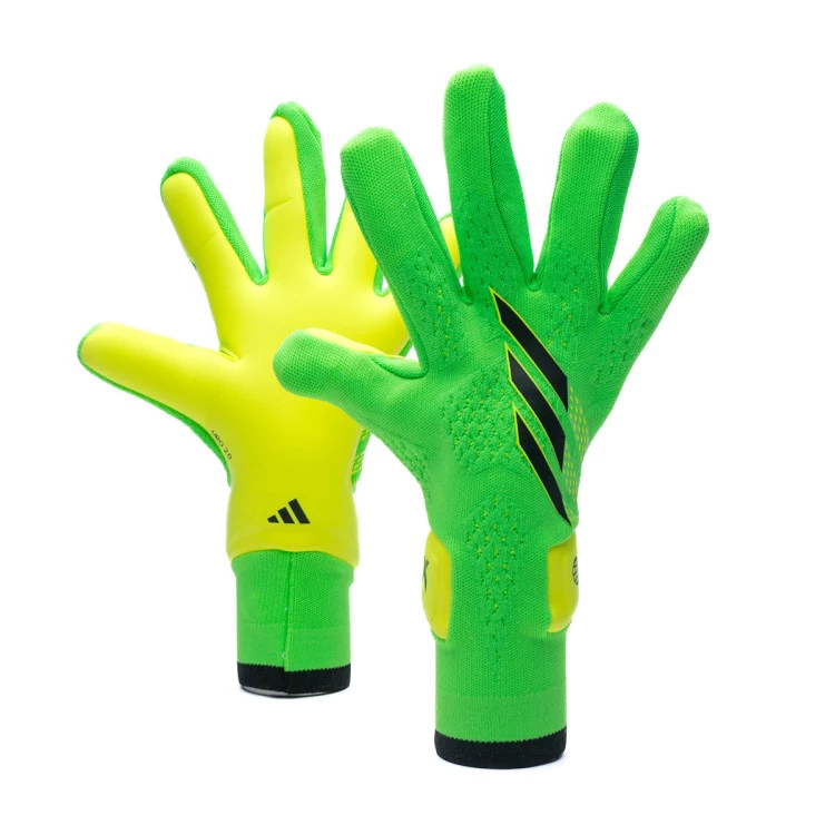 Guanti adidas X Pro Solar Green Black Solar Yellow Futbol Emotion