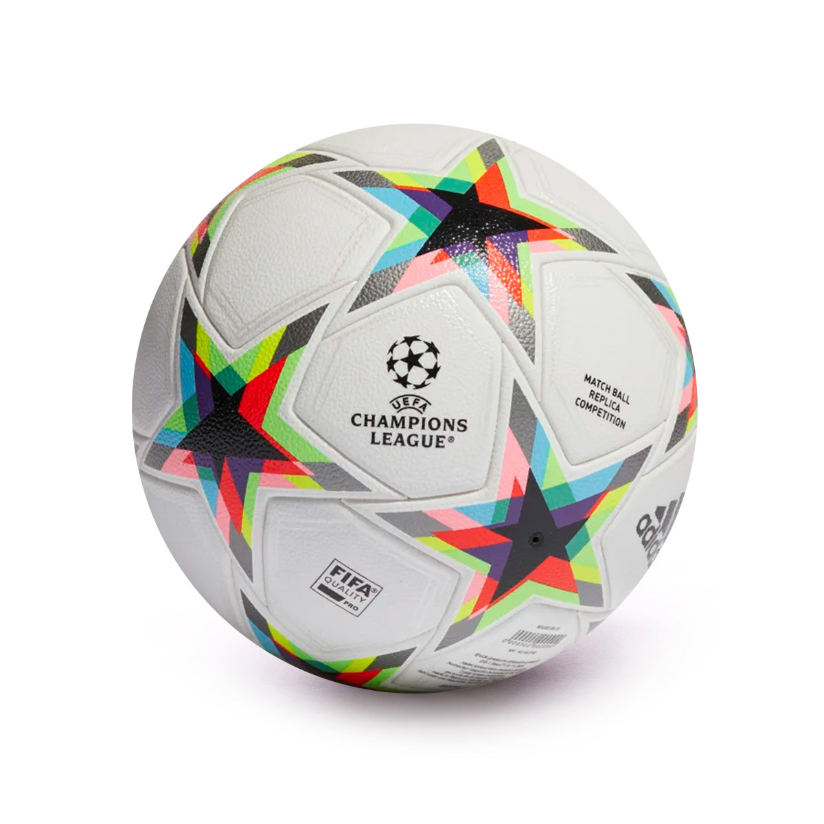 adidas Champions League UCL Competition 2022-2023 White-Silver Metallic-Bright - Fútbol Emotion