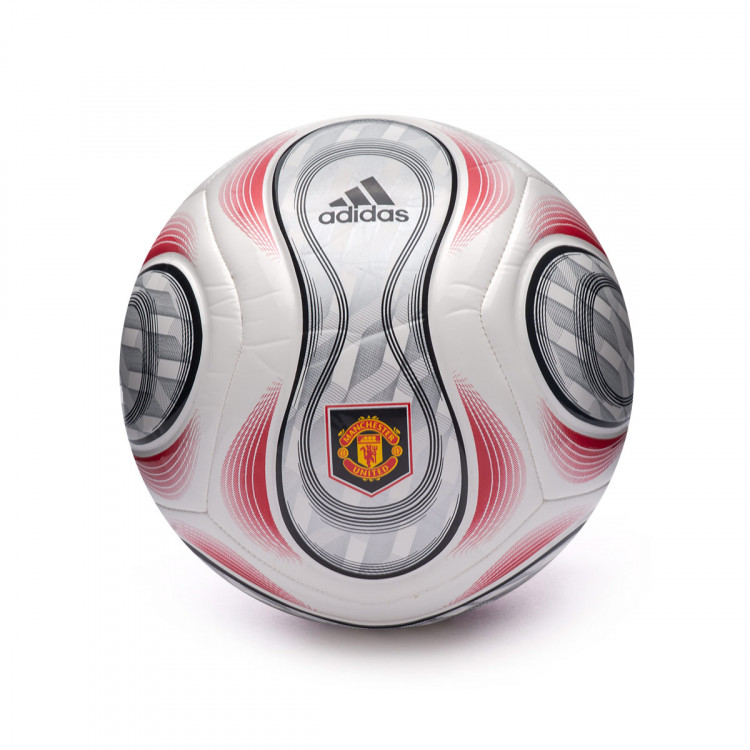 Футбольный мяч adidas Manchester United красный