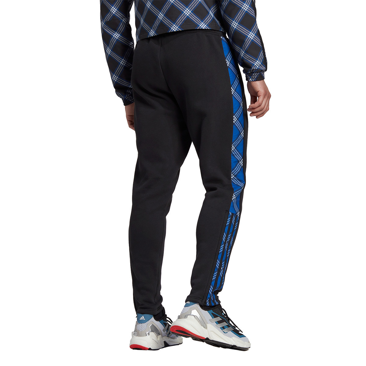 Long Pants Adidas Tiro Winterized Black Royal Blue Fútbol Emotion