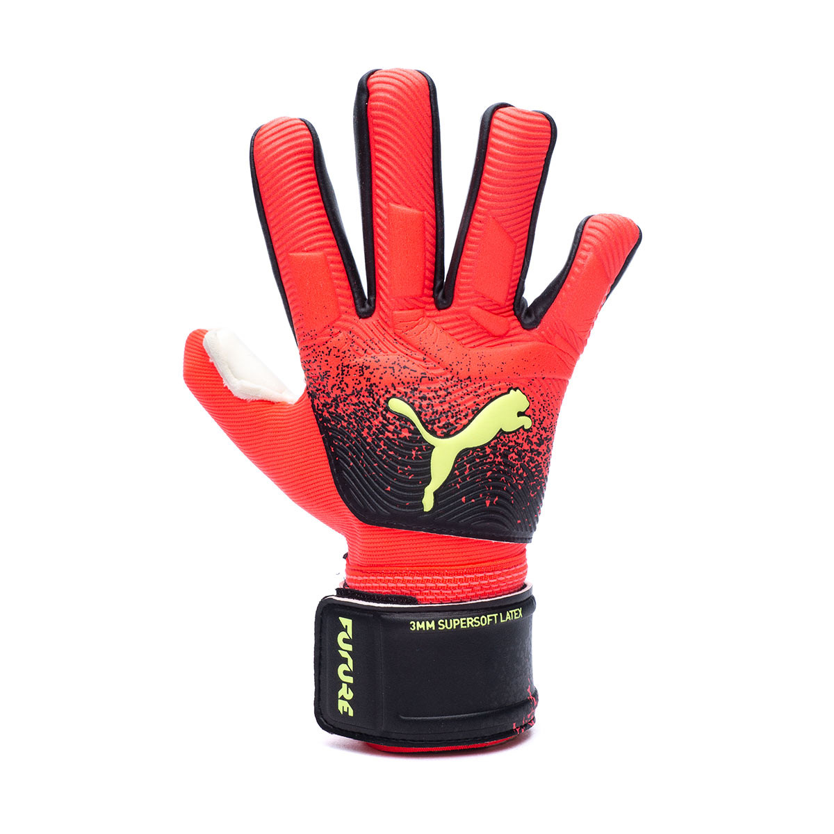 Glove Puma Future One Grip Negative Fiery Coral-Fizzy Light - Fútbol Emotion