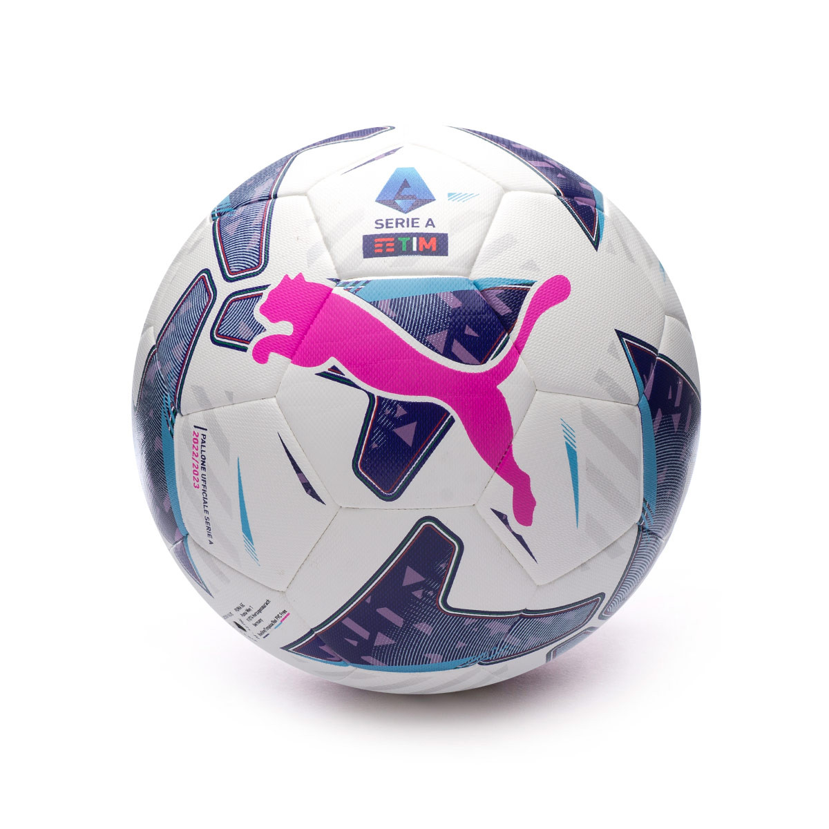 nombre de la marca Preguntar acampar Balón Puma Serie A Orbita Hybrid 2022-2023 White-Blue Glimmer-Sunset Glow -  Fútbol Emotion