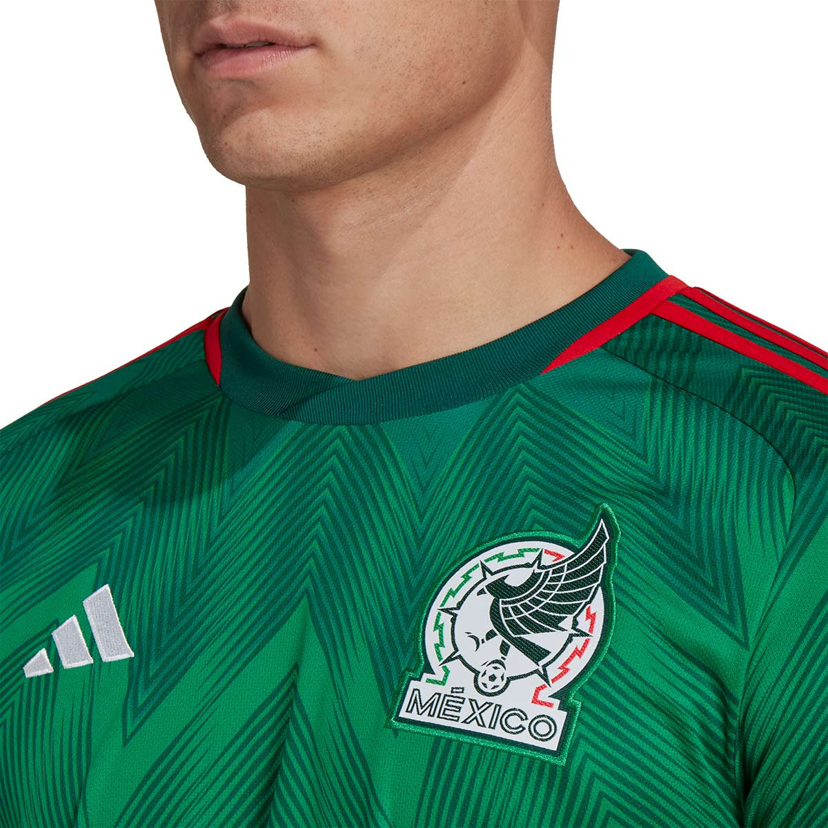 Vandalir chocar inferencia Camiseta adidas México Primera Equipación Mundial Qatar 2022 Vivid  Green-Collegiate Green - Fútbol Emotion