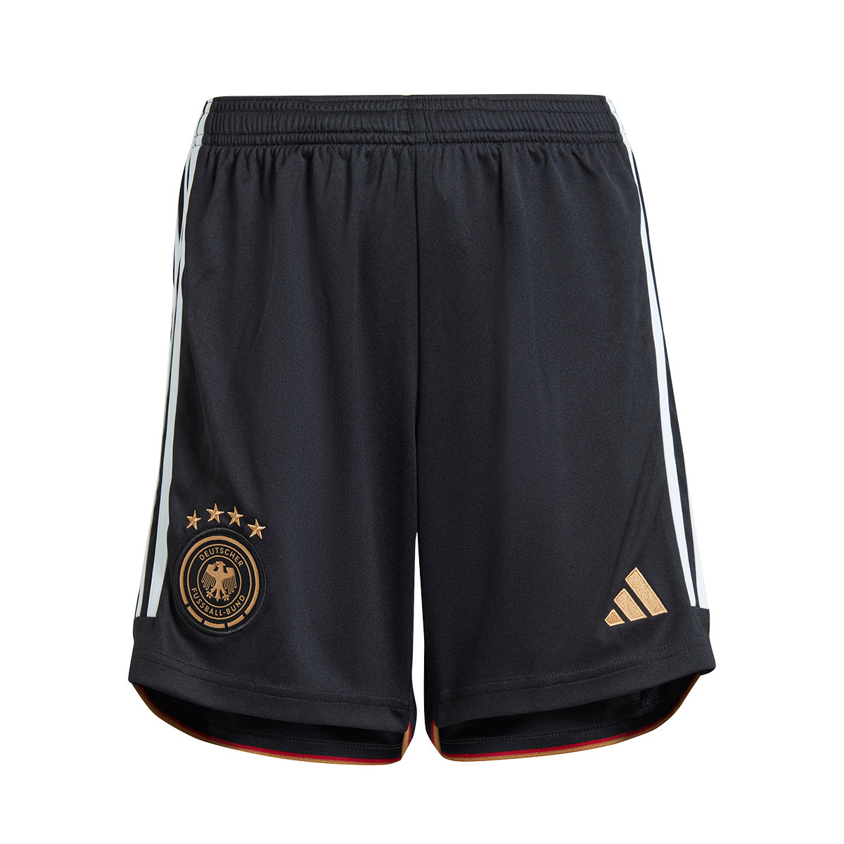 Shorts adidas Kids Germany Home Kit World Cup Qatar 2022 Black - Fútbol ...