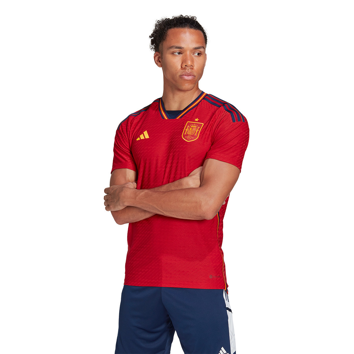 Jersey adidas España Primera Equipación Authentic Mundial Qatar 2022 Power - Fútbol Emotion