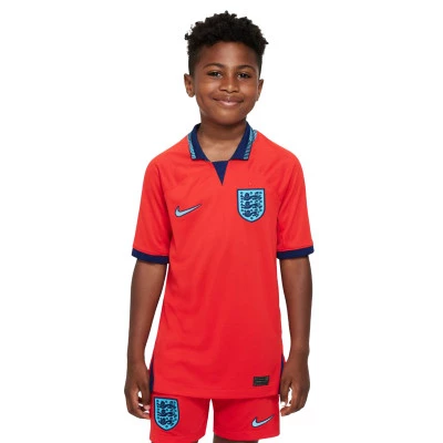 Maglia Inglaterra Segunda Equipación Stadium Mundial Qatar 2022 Niño