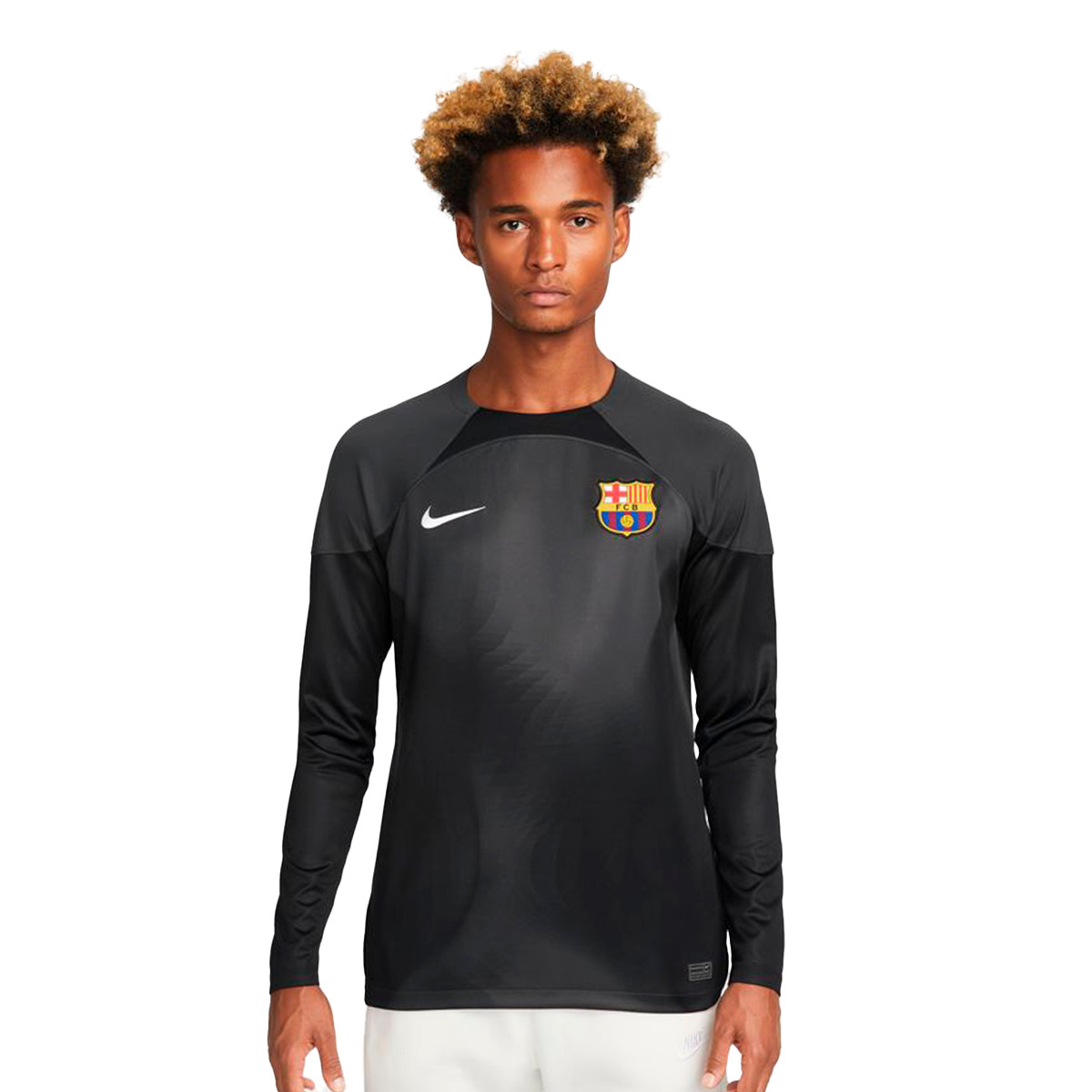 basura Deshabilitar antepasado Camiseta Nike FC Barcelona Primera Equipación Stadium Portero 2022-2023  Anthracite-Black - Fútbol Emotion