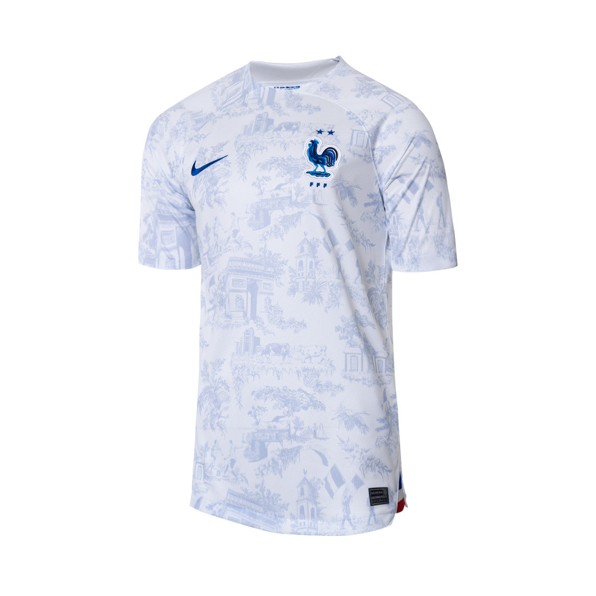 Suposición desempleo Invalidez Camiseta Nike Francia Segunda Equipación Stadium Mundial Qatar 2022 White -  Fútbol Emotion