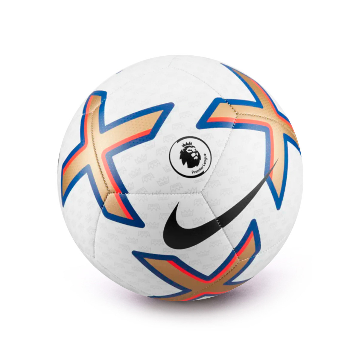 Balón Nike Premier League Pitch 20222023 WhiteGoldBlue Fútbol Emotion
