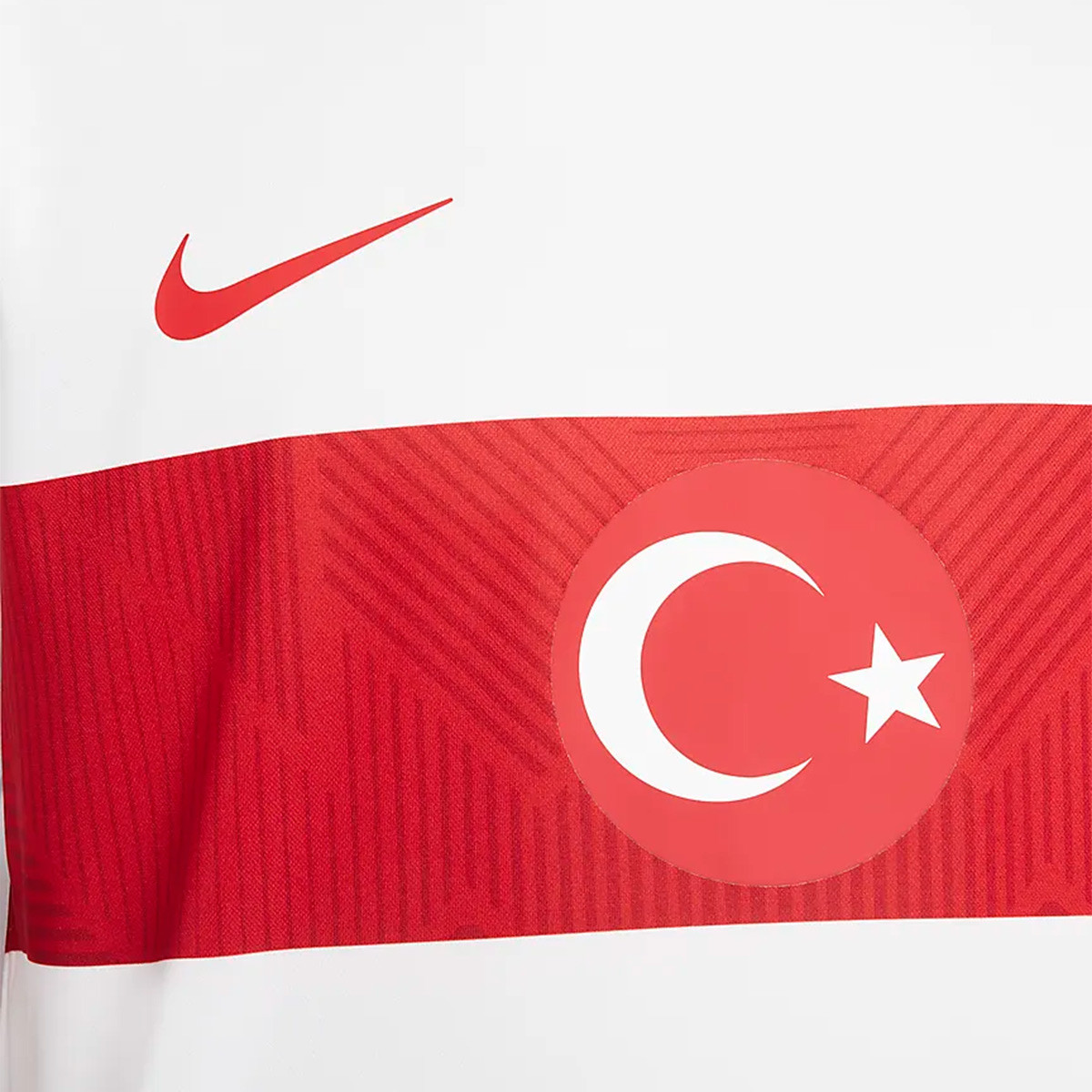 Turquía Primera Equipación Stadium 2022-2023 White-University Red - Fútbol Emotion