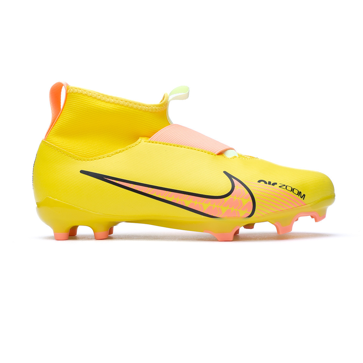 Será muelle Carretilla Bota de fútbol Nike Air Zoom Mercurial Superfly 9 Academy FG/MG Niño Yellow  Strike-Sunset Glow-Volt Ice - Fútbol Emotion