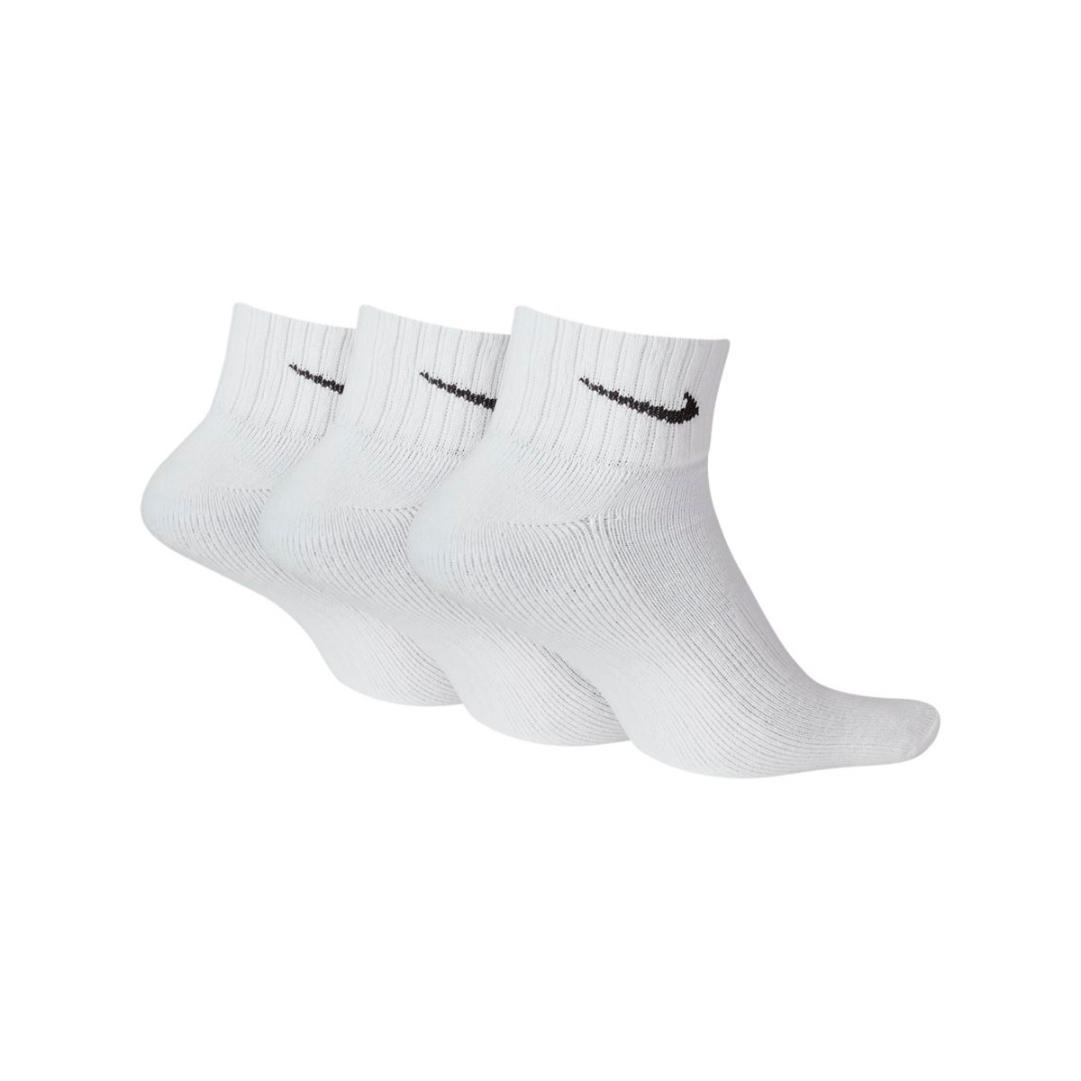 Delegación facil de manejar acción Calcetines Nike Training Cushion Ankle (3 Pares) White-Black - Fútbol  Emotion