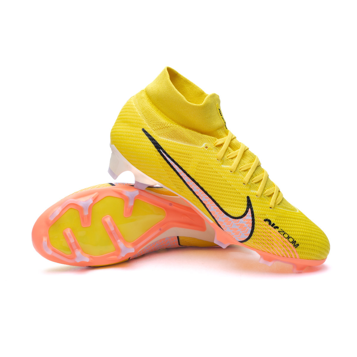 Escrupuloso Indígena empujoncito Bota de fútbol Nike Air Zoom Mercurial Superfly 9 Pro FG Yellow  Strike-Sunset Glow-Doll - Fútbol Emotion
