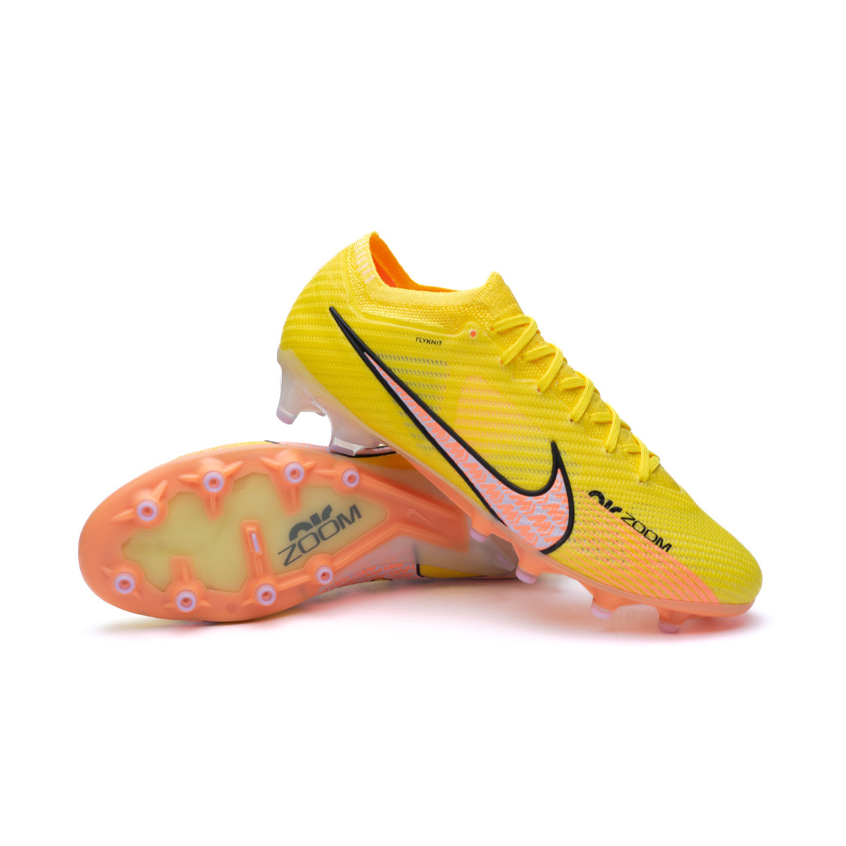 Bota Nike Air Zoom Mercurial Vapor 15 Elite AG-Pro Yellow Glow-Doll - Fútbol Emotion