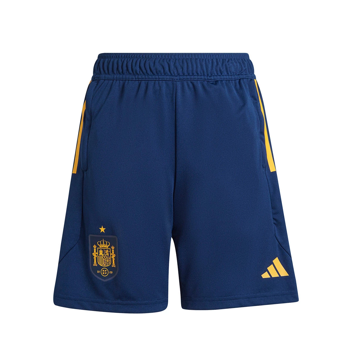 Shorts adidas Kids Spain Training Qatar World Cup 2022 Navy Blue