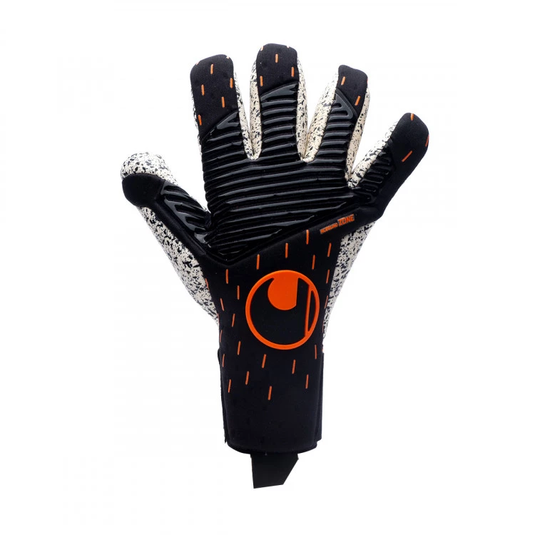 guante-uhlsport-speed-contact-supergrip-finger-surround-black-white-fluor-orange-1