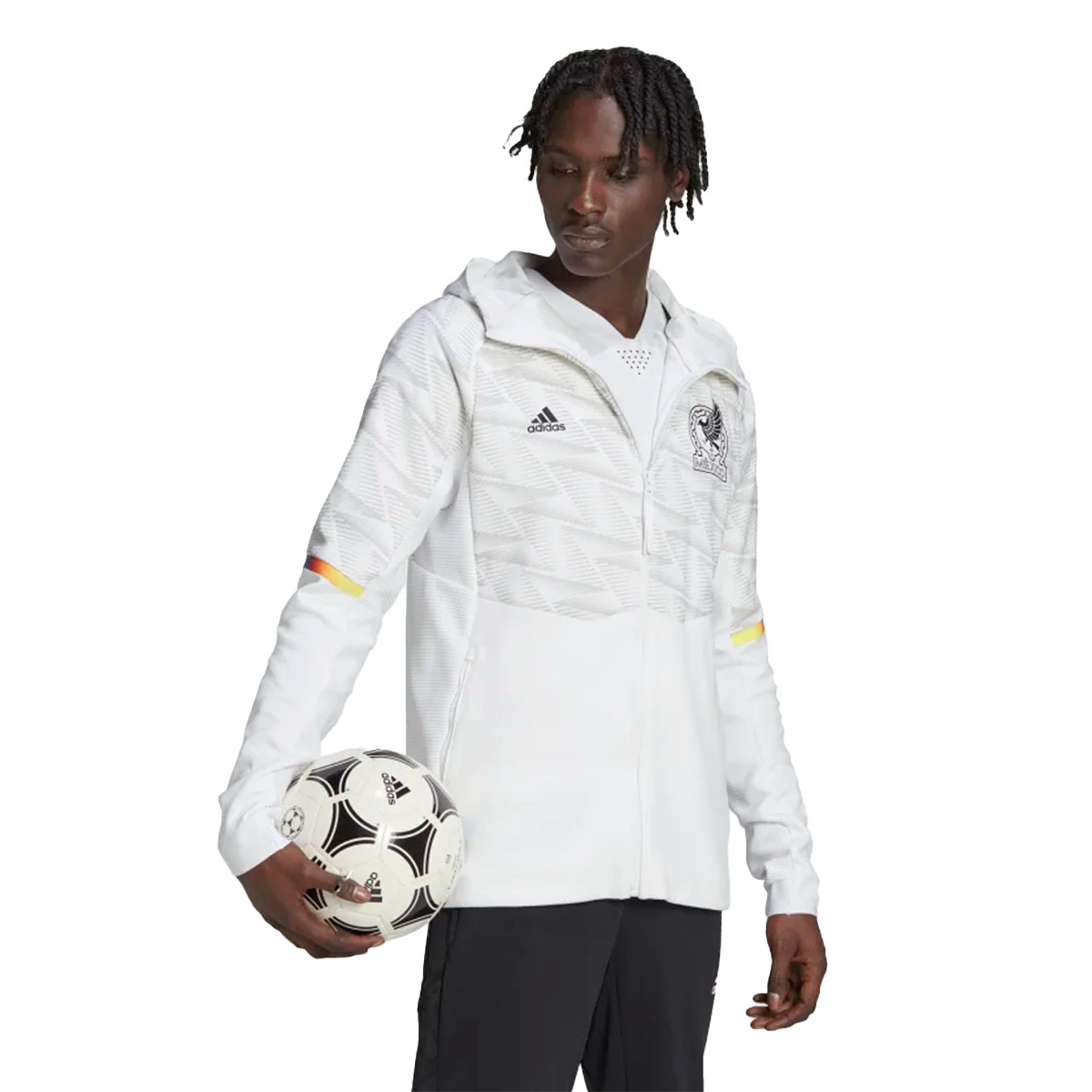 Chaqueta adidas Qatar 2022 White - Fútbol Emotion