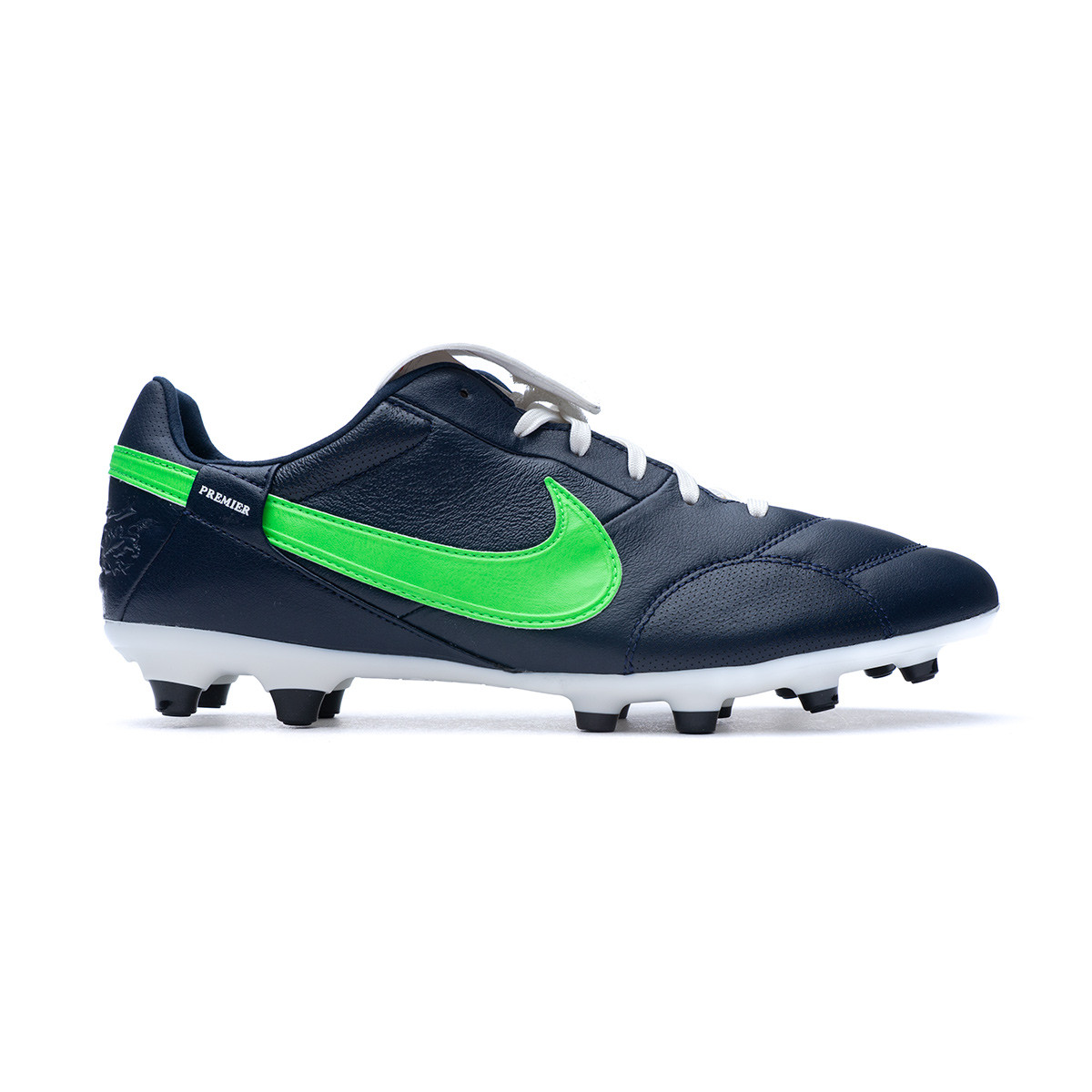 reposo lechuga Intensivo Bota de fútbol Nike The Nike Premier 3 FG Obsidian-Range Green-Sail -  Fútbol Emotion