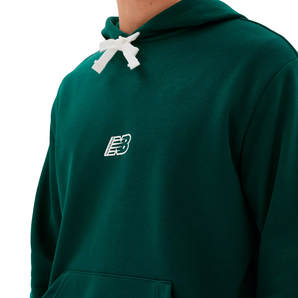 Sweatshirt New Balance Essentials Green Fleece Fútbol Emotion 