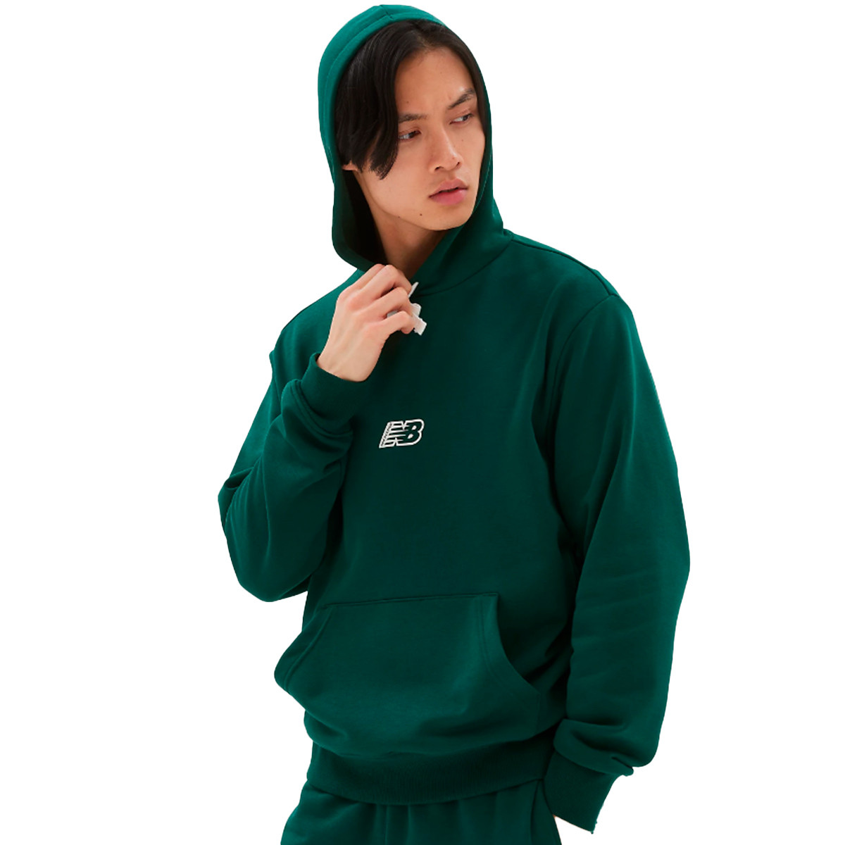 - Green Sweatshirt New Emotion Essentials Balance Fleece Fútbol